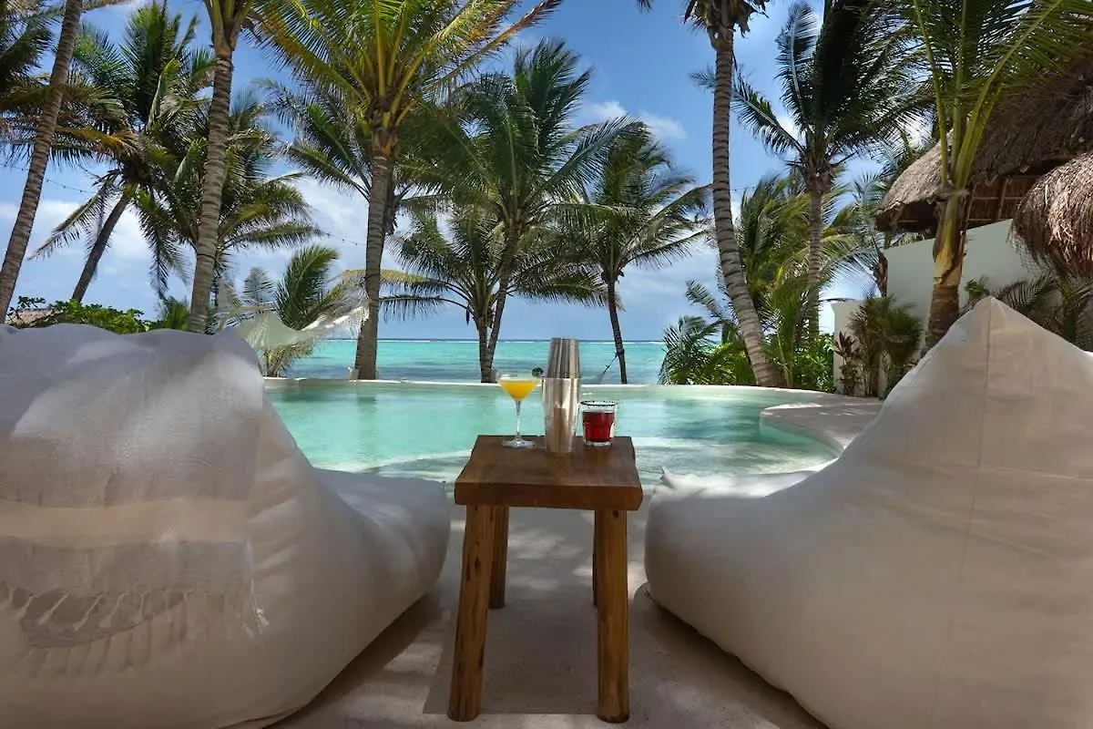 New 3Br Private Beachfront Villa With Pool At Soliman トゥルム