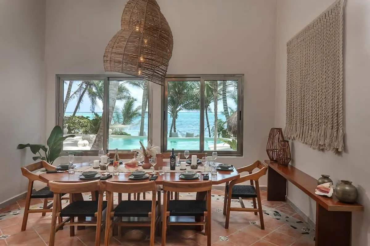 New 3Br Private Beachfront Villa With Pool At Soliman トゥルム