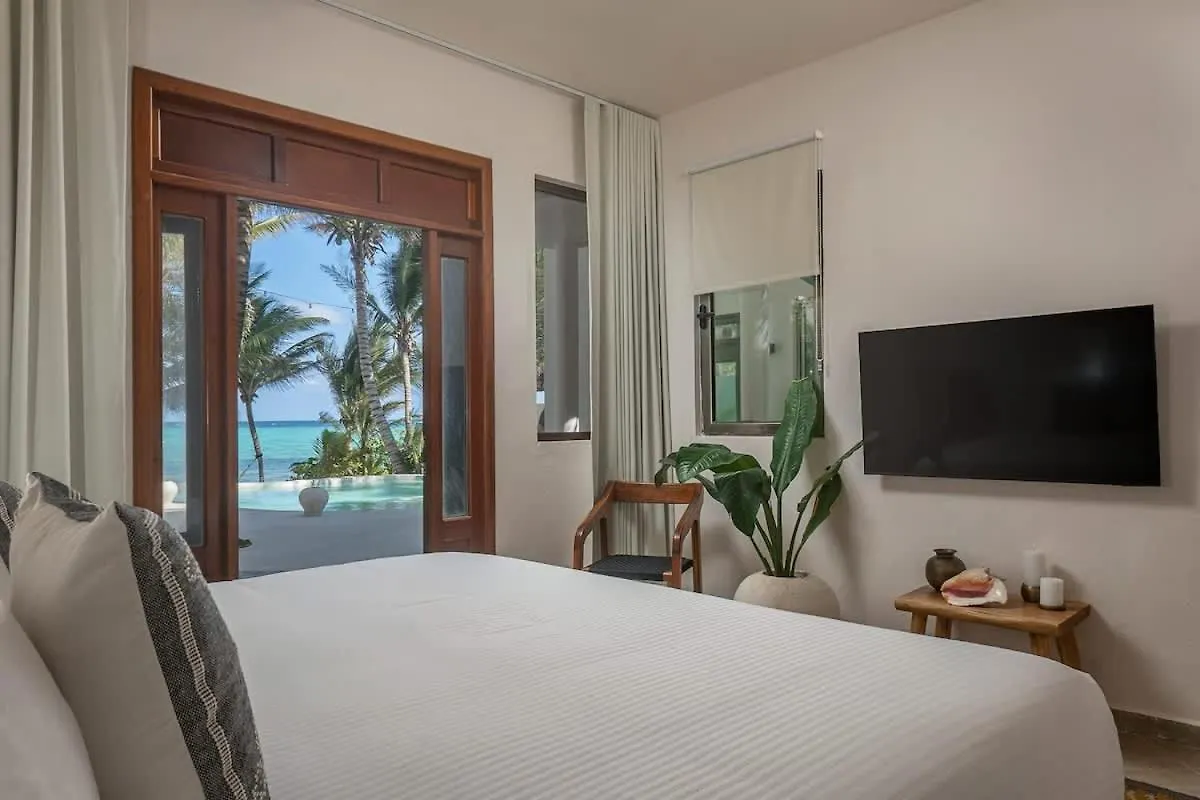 New 3Br Private Beachfront Villa With Pool At Soliman Τουλούμ Μεξικό